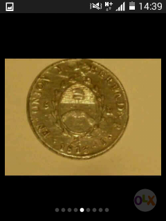 vendo dos monedas de 203 años de 1813 son d - Imagen 1