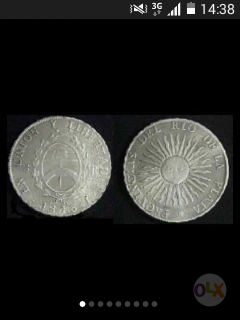 vendo dos monedas de 203 años de 1813 son d - Imagen 3