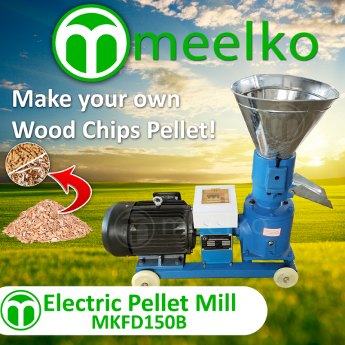 Maquina Meelko para pellets con madera 150 mm - Imagen 2